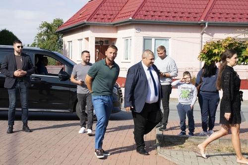 Odovzdávanie hasičskej techniky pre DHZ Žbince